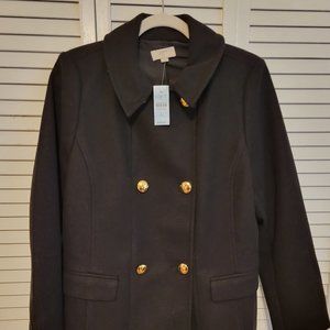 Women's Loft Peacoat Jacket NWT Large Petite